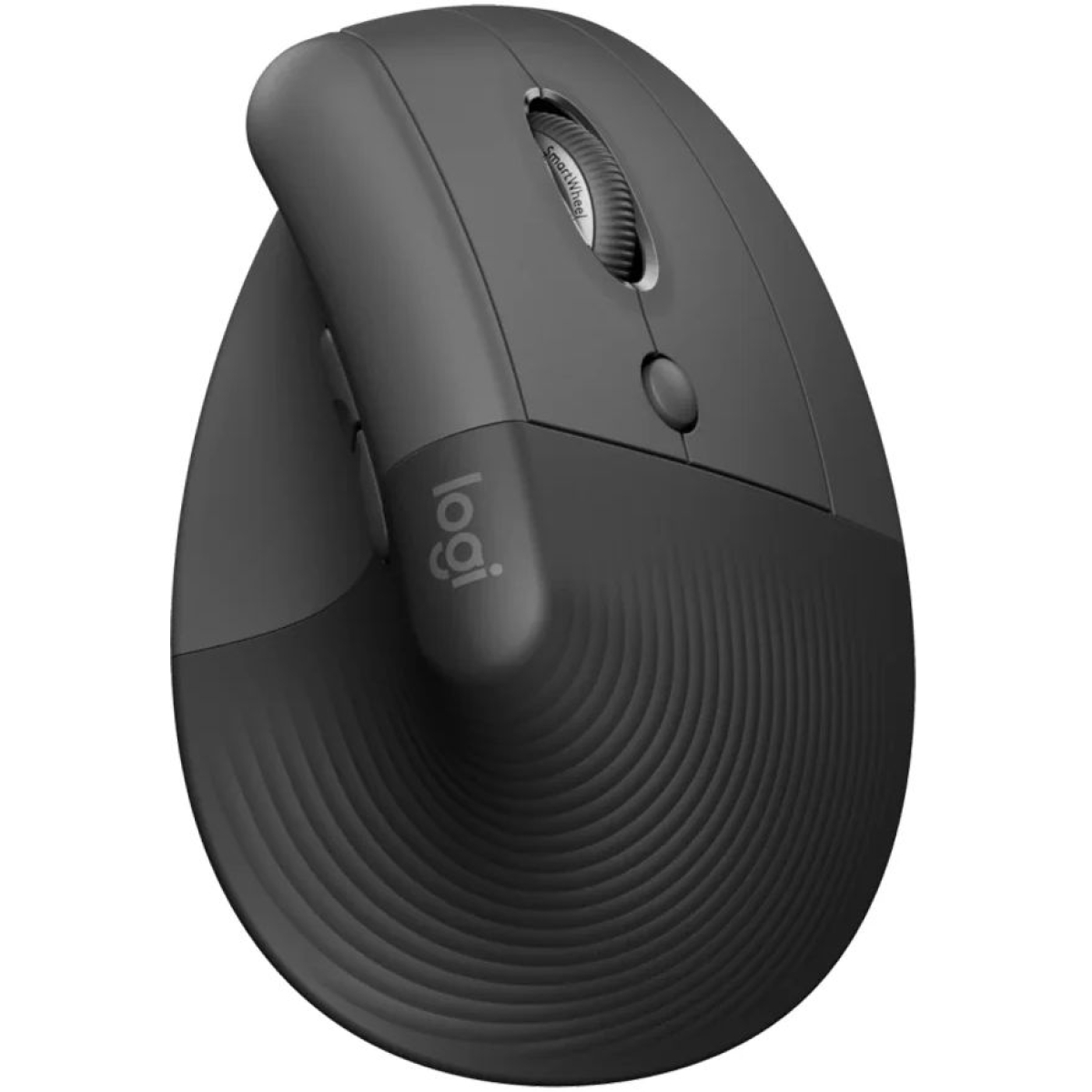 Logitech LIFT 人體工學垂直滑鼠 (石墨灰)